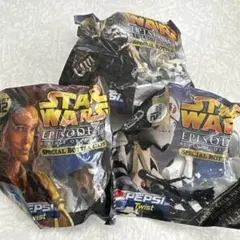 スターウォーズ・ペプシボトルキャップ　3点