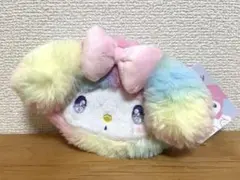 【新品・タグ付】ミニフェイスポーチ レインボー マイメロディ サンリオ