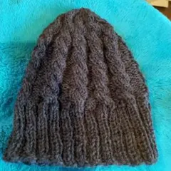 ✨ハンドメイド✨ WOOL100% あったか～いニット帽