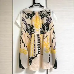 Sacai 異素材切替 カットソー 麻混　サイズ1のサムネイル
