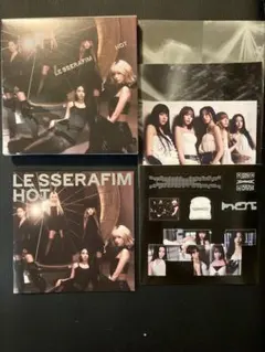 LESSERAFIM HOT CD ルセラフィム