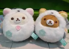 リラックマ シマエナガ ゆきぐにスーベニア ぶらさげぬいぐるみ - メルカリ