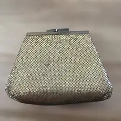 m6640 ベルギー ヴィンテージ メタルメッシュ ロザリオポーチ 1950年代 