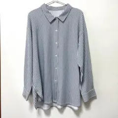Live in comfort 着心地らくちんな伸びるシャツ 4Lのサムネイル