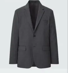 UNIQLO 感動ジャケット（ウールライク・袖丈着丈標準） Lサイズ