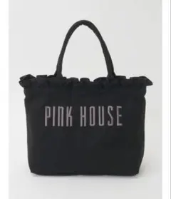ピンクハウス トートバッグ ブラック 美品のサムネイル