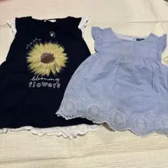 119 スラップスリップ　ベビーギャップ　チュニック　ワンピース　ひまわり