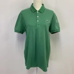 デカワニ LACOSTE ポロシャツ グリーン サイズ5