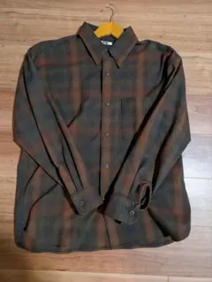 UNIQLO U チェック柄フランネルシャツ