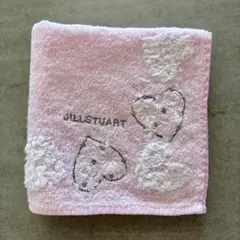 JILL STUART ジルスチュアート タオルハンカチ ピンク