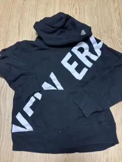 NEW ERA ブラック パーカー 130