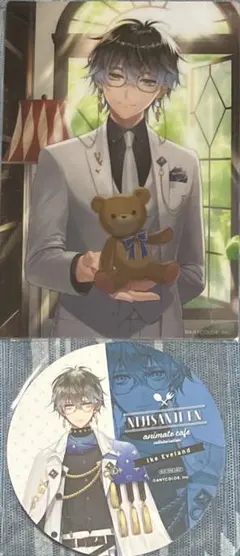 にじさんじ ホワイトデー クリアカード アニカフェ特典コースター アイク