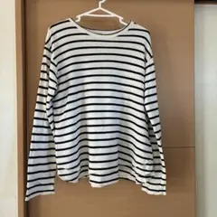 studio CLIP スタディオクリップ　カットソー　ボーダー　フリル　F