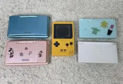 任天堂、DSlite.初代DS ゲームボーイポケット5点セット【ジャンク】