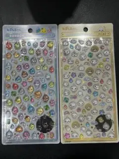 しずくちゃんボンボンドロップシールミニ　2シートセット