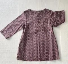 J.Sloane リバティ柄ブラウス M