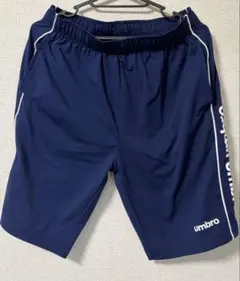 アンブロ メンズ ハーフパンツ M ネイビーのサムネイル