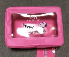 新品　SNOOPY ボックスポーチ