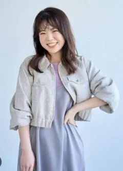 未使用級✨完売 COHINA コヒナ ツイードドロストスリーブブルゾン 小柄