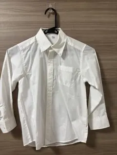 ホワイト長袖シャツ 120サイズ