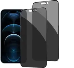 【アンチグレア&覗き見防止】iPhone 14 Pro Max ガラスフィルム