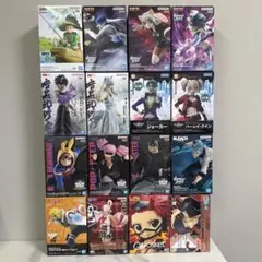 プライズフィギュア　16体