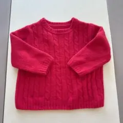 UNIQLO ベビー ニット セーター 90サイズ ピンク