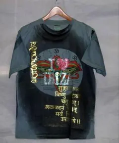 I LOVE IBIZA インド プリント Tシャツ