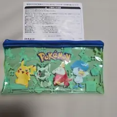 【新品】ポケモンポーチ ピカチュウ、ニャオハ、ホゲータ、クワッス
