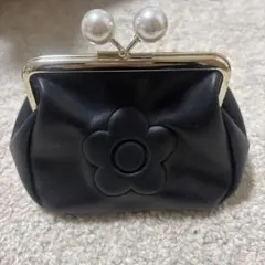 ♡Emi♡様 専用 MARY QUANT マリークワント がま口ポーチ 黒