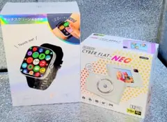 ​【セット】スマートウォッチ Flow＆キッズカメラ CYBERFLAT NEO
