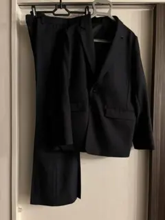 THE SUIT COMPANY スーツカンパニー パンツスーツ ネイビー