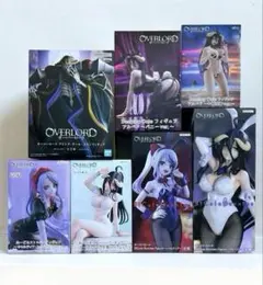 オーバーロードフィギュア7体セットBiCuteぬーストアインズ アルベド牛柄水着
