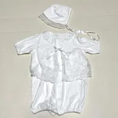 セレモニードレス ベビードレス 退院着 お宮参り 新生児50〜60cm