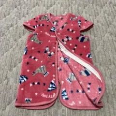 動物柄フリースベビーパジャマ　80〜90 スリーパー