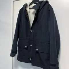 レディース　軽量コート　黒　マウンテンジャケット