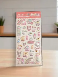 サンリオ サンリオキャラクターズ ぷくっとシール ドロップシール ダイソー 立体