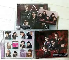 【特典付き】Aぇ! group CD 3枚セット