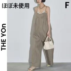 【THE YOn】ザヨン ほぼ未使用 コルセットデザイン キャミサロペット