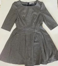 お値下げ中❣️ REDYAZEL チェック　フレアワンピース　フリー