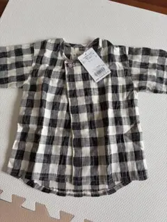 a:Bitsyselect. 半袖チェックシャツ