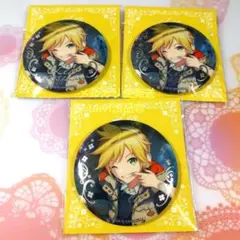 プロセカ はぴこれバースデー2025 鏡音レン 箔押し缶バッジD ３個