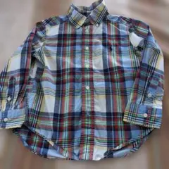 Ralph Lauren チェックシャツ 4/4T