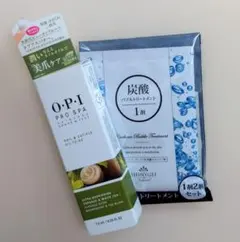 新品 O.P.I ネイル& キューティクルオイル ハンドフッド炭酸バブル付き