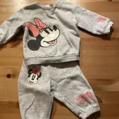 H&M Babyミニーマウス トレーナー セットアップ　4-6M