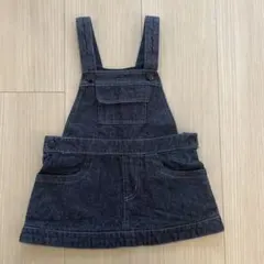 COMME CA ISM ダークデニム ジャンバースカートのサムネイル