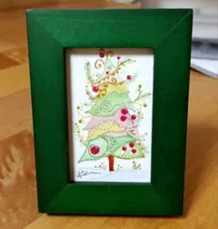 ベビーパウダーの匂いのするツリー　水彩画イラスト