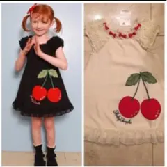 新品　シャーリーテンプル　110 チェリーワンピース