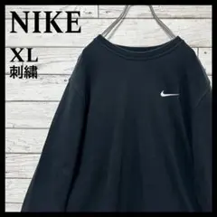 NIKE/XL/刺繍ロゴ/トレーナー/トップス/ナイキ/ワンポイント刺繍ロゴ