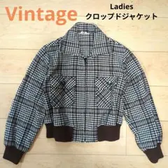 Ladies クロップドジャケット Vintage 80年代